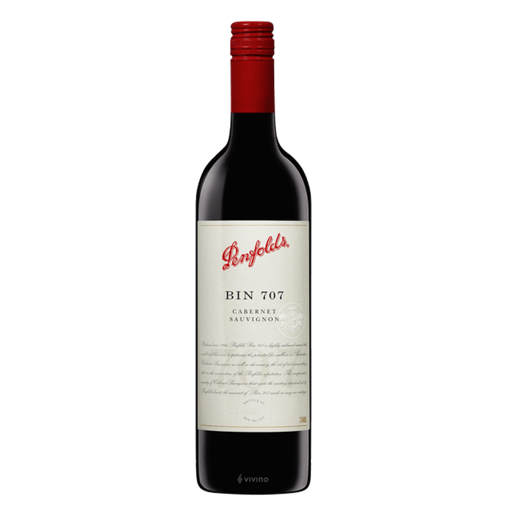 2018年奔富Bin707赤霞珠       Penfolds Bin 707 Cabernet Sauvignon 2018, South Australia